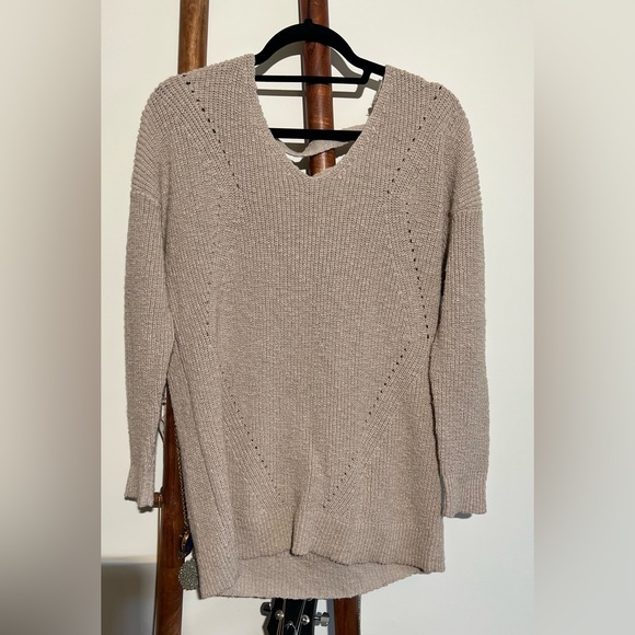 torrid Sweaters - Torrid Womens Pullover Tunic Crossback Sweater Tan Size 0
